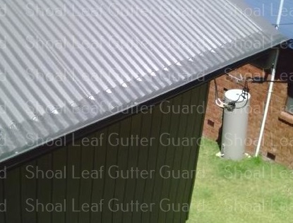 Leaf Stopper to corrugated colorbond - Gutter guard St Georges Basin - Leaf guard St Georges Basin